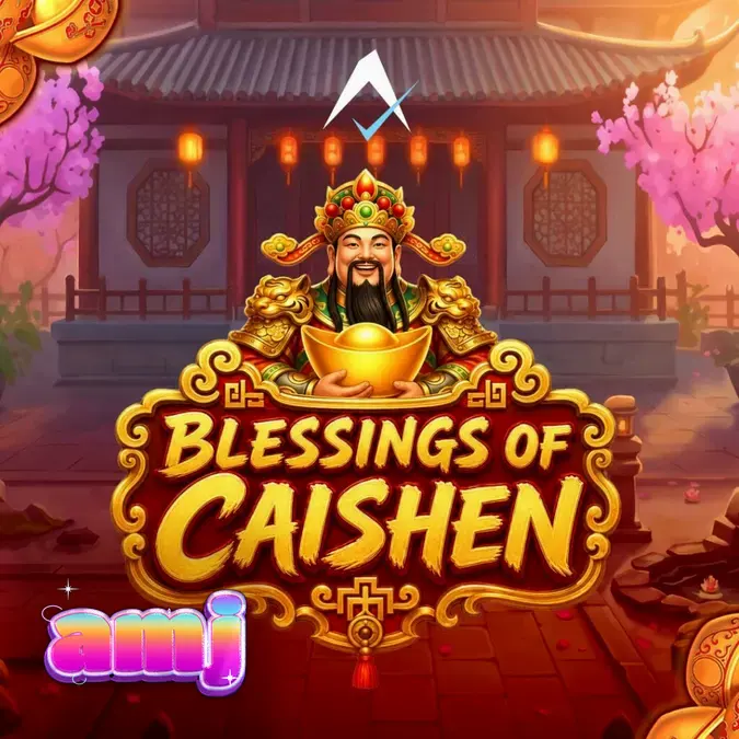 Blessings of Caishen mobile slot interface